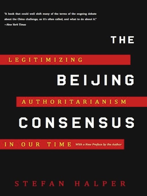 Cover image for The Beijing Consensus